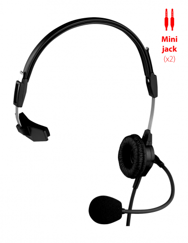 Casque Micro ADVANCE Multimédia Headphonics filaire de 1.8 m prise jack Réf  : MIC-S799
