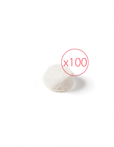 RYCOTE | 066324 | Sachet de 100 fourrures blanches Overcovers Advanced