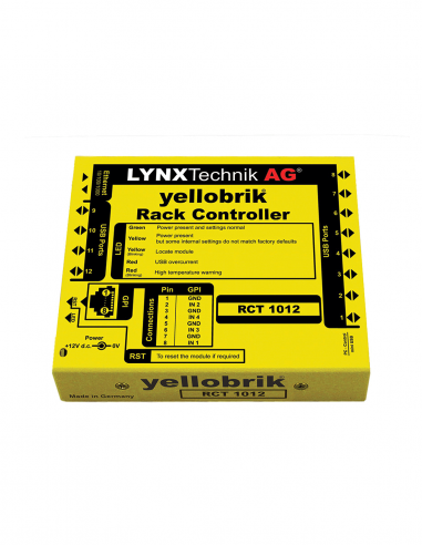 LYNX TECHNIK AG | RCT-1012 | Contrôleur Rack 12 modules