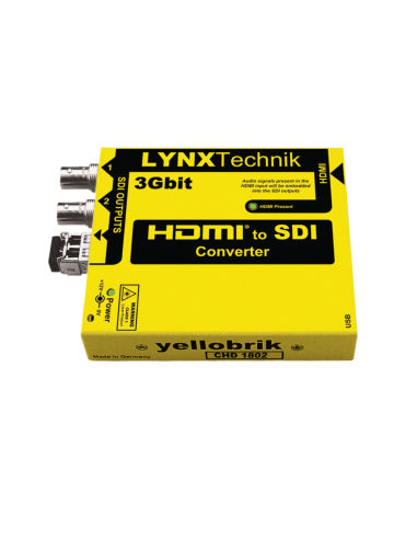 LYNX TECHNIK AG | CHD-1802 | Convertisseur 3Gbit HDMI vers SDI