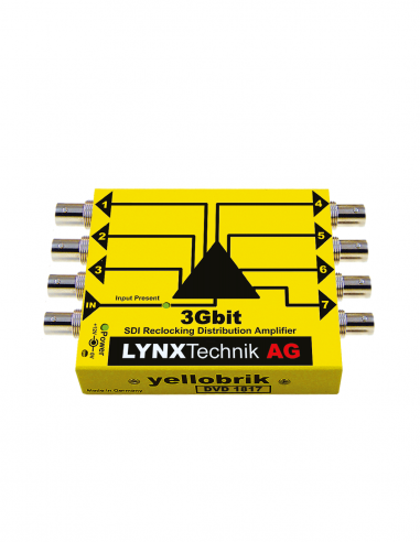 LYNX TECHNIK AG | DVD-1817 | Distributeur SDI 1>7 SDI l 3Gbit