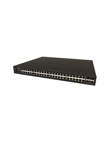 LUXUL | SW-510-48P-F | Switch 48 Ports Gigabit PoE+ | 4 Ports Uplink