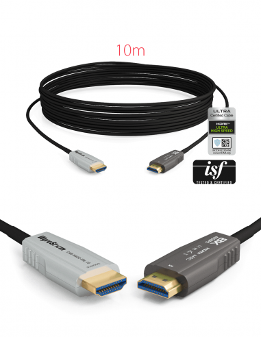WYRESTORM | CAB-HAOC-FRL-10 | Câble HDMI 2.0 l FRL 2.1 | 8K HDR 4:4:4/60 l 48Gbps | 10m