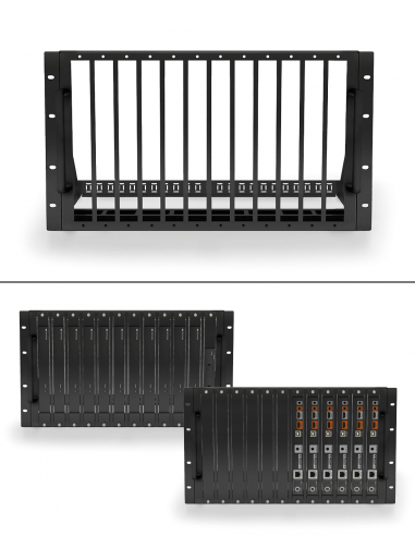WYRESTORM | NHD-000-RACK4 | Mise en rack 6U pour 12 modules NetWorkHD Series 100/250/300/400/500