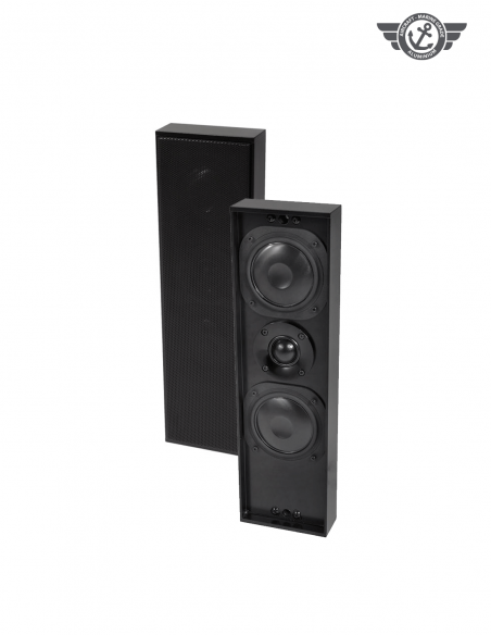 JAMES LOUDSPEAKER | OW43-M | Enceinte Extérieure Mur/Plafond 2 x 3,5''| 2 voies | 100W | Noire