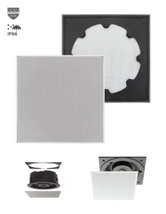 Adaptateur grille carrée pour enceinte Visual Performance Extreme 8" de Sonance