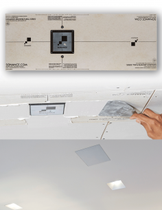 Interface de montage pour enceinte AS grille carrée