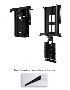 Future Automation I-LSM-BE5, ascenseur inversé de plafond pour écran TV