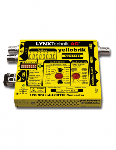 LYNX TECHNIK AG | CDH-1411 | Convertisseur SDI vers HDMI