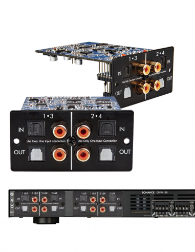 SONANCE | DIM | Module d'entrées numériques pour amplificateurs DSP (MKII)