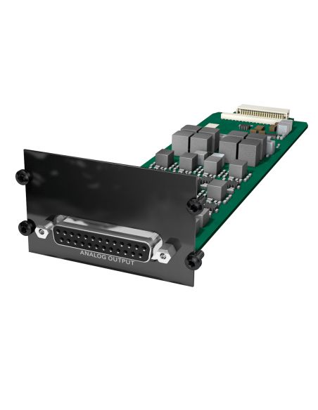 DIRECTOUT  TECHNOLOGIES | AN8.O | Carte 8 Sorties Analogiques Niveau Ligne | Slot C
