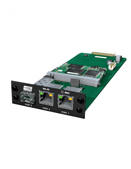 DIRECTOUT  TECHNOLOGIES | SG.SRC.IO | Carte SoundGrid Entrée / Sortie avec SRC | Slot A