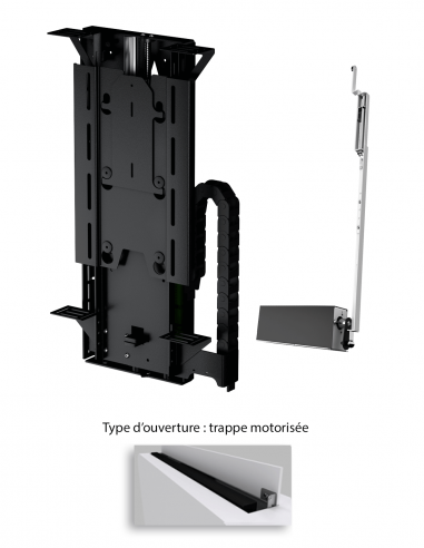 FUTURE AUTOMATION | LSL-EFA-3 | Ascenseur TV à Trappe Motorisée | Taille 3