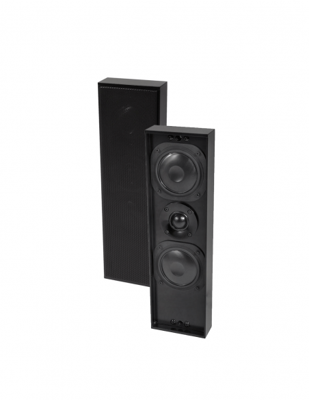 JAMES LOUDSPEAKER | OW43-B | Enceinte Mur/Plafond 2 x 3,5''| 2 voies | 100W | Noire