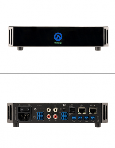LEA Professional | CONNECT 34D | Amplificateur IP numérique | 4 canaux | 1/2U | Dante