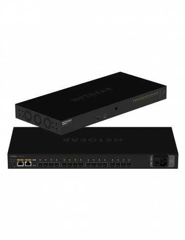 NETGEAR AV | XSM4216F | Switch 16 ports fibre 10 Gigabit SFP+