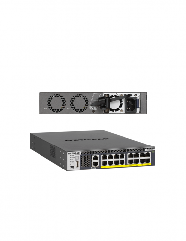 NETGEAR AV | XSM4316PB | Switch 16 ports (PoE+) 10 Gigabit Ethernet | Alim. 600W