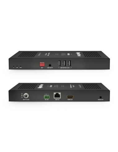 WYRESTORM | RX3-100 | Récepteur 4K60 HDBT 3.0 | 18GbE | 3 ports USB