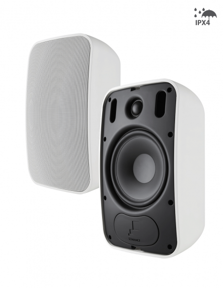 SONANCE | PS-S63T-W | Enceinte Extérieure 6'' | 120W@8Ω | 60W@70V/100V | Blanche