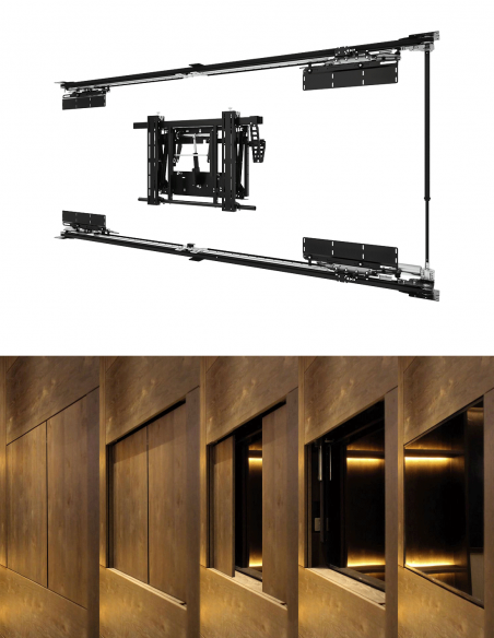 FUTURE AUTOMATION | SPS-HZS-8 | Mécanisme à 2 Panneaux Escamotables Horizontaux | Taille 8