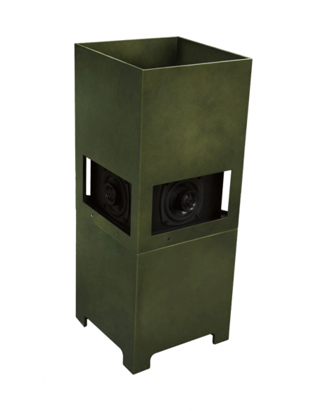 JAMES LOUDSPEAKER | OMNI109-70P | Enceinte 360° extérieure 10'' + Pot | 3 voies | Version 70V