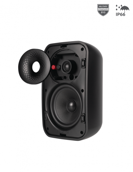 SONANCE | MX52-B | Enceinte Extérieure 5'' | 2 voies | 90W | Noire