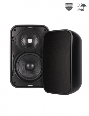 SONANCE | MX56-B | Enceinte Extérieure 5'' | 2 voies | 100W | Noire
