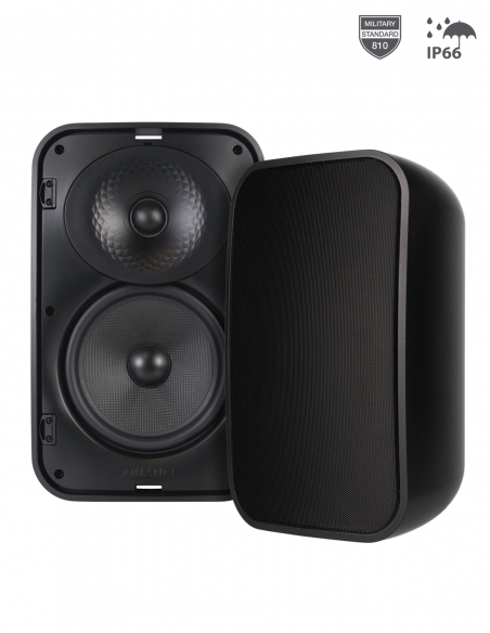 SONANCE | MX62-B | Enceinte Extérieure 6'' | 2 voies | 125W | HP Level 2 | Noire