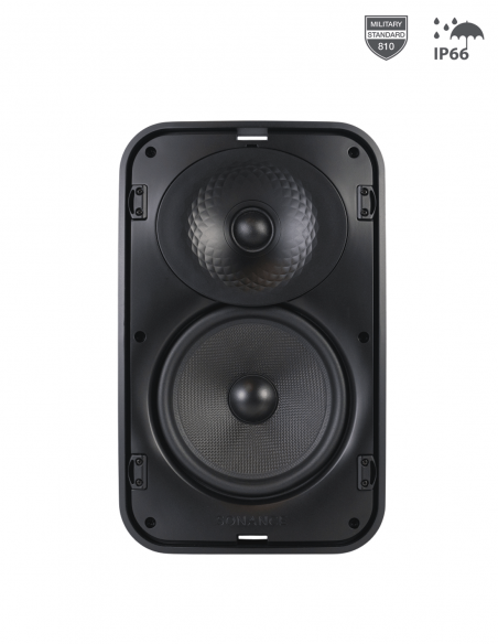 SONANCE | MX62-B | Enceinte Extérieure 6'' | 2 voies | 125W | HP Level 2 | Noire