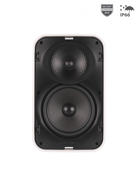 SONANCE | MX62-W | Enceinte Extérieure 6'' | 2 voies | 125W | HP Level 2 | Blanche