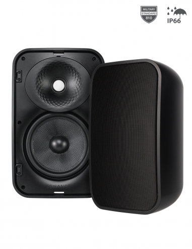 SONANCE | MX66-B | Enceinte Extérieure 6'' | 2 voies | 140W |  HP Level 6 | Noire