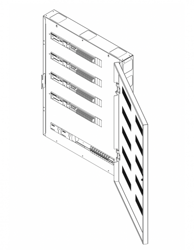 FUTURE AUTOMATION | LCP5 | Boîtier 5 Rails DIN | LUTRON - PHILIPS