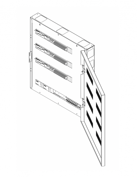 FUTURE AUTOMATION | LCP4 | Boîtier 4 Rails DIN | LUTRON - PHILIPS