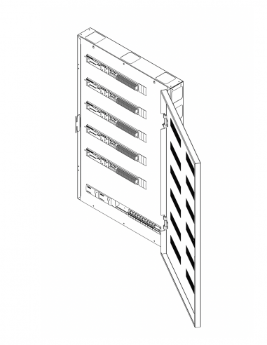 FUTURE AUTOMATION | LCP6 | Boîtier 6 Rails DIN | LUTRON - PHILIPS