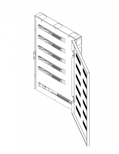 FUTURE AUTOMATION | LCP6 | Boîtier 6 Rails DIN | LUTRON - PHILIPS