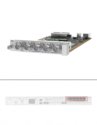 OSCILLOQUARTZ | OSA 54X2 | Carte de Synchro AV pour OSA 5422