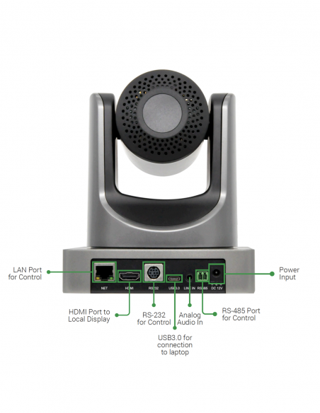 WYRESTORM | CAM-210-PTZ | Webcam PTZ 1080p60 | USB 3.0 et HDMI