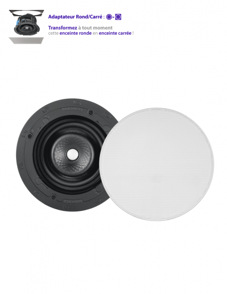 SONANCE | VX66R-SST | Enceinte Plafond 6'' Stéréo | 2 voies | 140W | HP Level 6