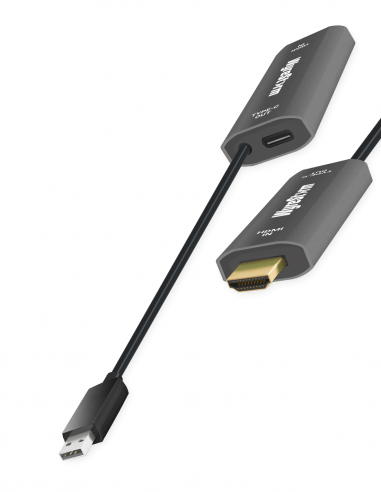 WYRESTORM | APO-DG-HDMI | Adaptateur HDMI+USB-A vers USB-C