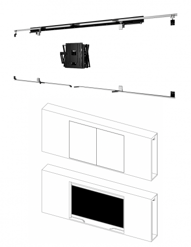 FUTURE AUTOMATION | MDM-RS6 | Mécanisme à Panneaux Escamotables Horizontaux | Taille 6