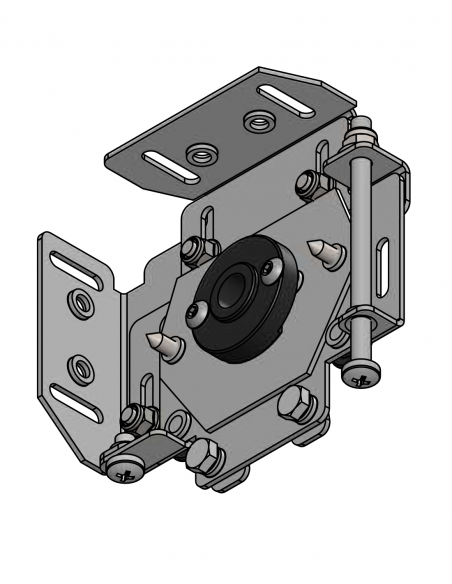 FUTURE AUTOMATION | SB-L100-UF-ADJ-CPL | Support de Raccordement pour 2 Supports SB-L100-UF-ADJ