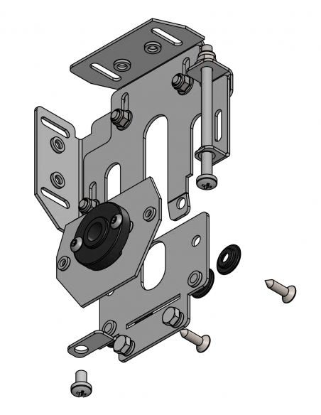 FUTURE AUTOMATION | SB-L100-UF-ADJ-CPL | Support de Raccordement pour 2 Supports SB-L100-UF-ADJ