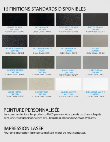 JAMES LOUDSPEAKER | SPL3-C | Barre de Son Passive Voie Centrale | 1 Canal | 100W JAMES LOUDSPEAKER | SPL3-C | Barre de Son Passive Voie Centrale | 1 Canal | 100W