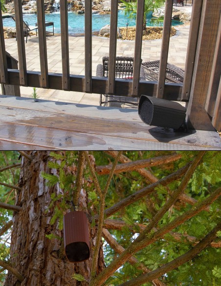 JAMES LOUDSPEAKER | AT42-70 | Enceinte Spot extérieure 4’’ | 30W@100V