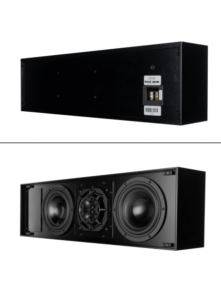 JAMES LOUDSPEAKER | OW64QT-M | Enceinte Mur/Plafond 6''| Quad-Tweeter | 3 voies | 300W | Noire