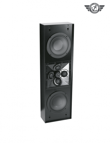 JAMES LOUDSPEAKER | OW66Q-M | Enceinte Mur/Plafond 6''| Quad-Tweeter | 2 voies | 200W | Noire