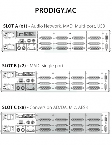DIRECTOUT  TECHNOLOGIES | PRODIGY.MC (UNLIMITED) | Convertisseur-Routeur Audio Modulaire