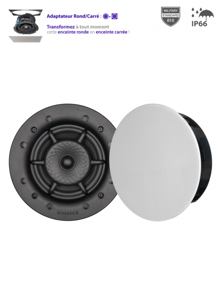 SONANCE | VXXT6R | Enceinte Plafond 6'' Tropicalisée | 2 voies | 125W