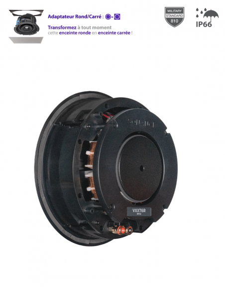 SONANCE | VXXT6R | Enceinte Plafond 6'' Tropicalisée | 2 voies | 125W