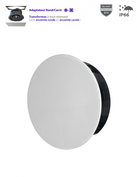 SONANCE | VXXT6R | Enceinte Plafond 6'' Tropicalisée | 2 voies | 125W